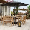 FUFU&GAGA Outdoor Patio Umbrella 11FT 3-Tier Crank Tilt Sun Shade, Polyester Canopy - 4 of 4