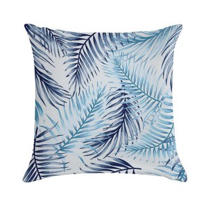 Tropical Leaves Pillow Covers 18x18 Decorative Throw Pillows Soft Square Cushion Covers for Couch Sofa Bedroom - 1 of 1