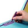 Smead End Tab Pressboard Classification File Folder with SafeSHIELD  Fasteners, 2 Dividers, Legal, Blue (29781) - 4 of 4
