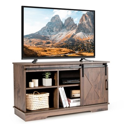 Target barn door on sale tv stand