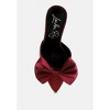 London Rag Sidonie Bow Detail Stiletto Mules Women - 4 of 4