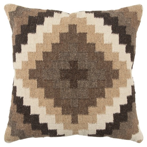 Rizzy Home Southwest Throw Pillow Brown Target