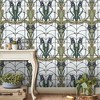 Veer Decor Floral Stained Glass Wallpaper - 2 of 4