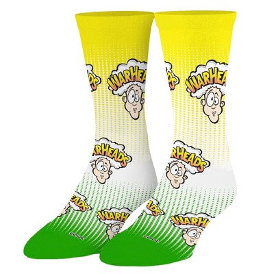 Cool Socks, Warheads Fade, Funny Novelty Socks, Large