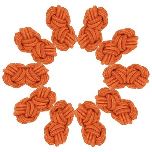 Unique Bargains Elastic Fabric Silk Knot Cufflink for Men - 1 of 4