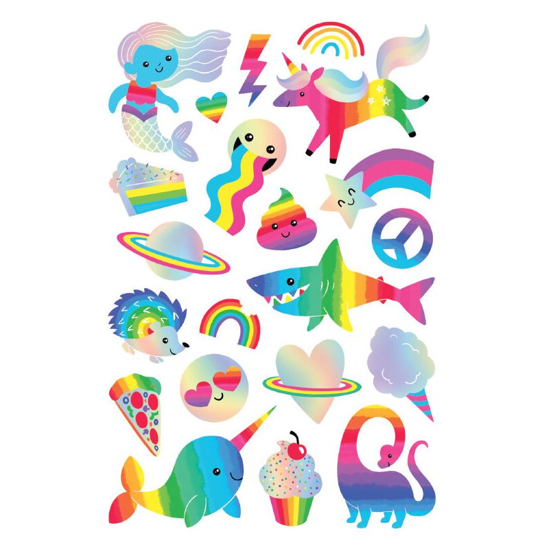 156ct Rainbow Stickers, 2 of 6