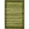 Unique Loom Del Mar Abigail Solid Indoor Woven Area Rug - 2 of 4