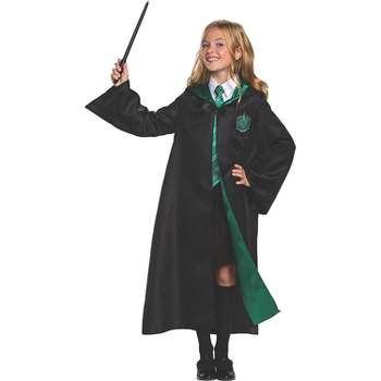 Disguise Kids' Deluxe Harry Potter Slytherin Robe Costume