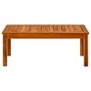vidaXL Coffee Table Natural wood Solid acacia wood - 2 of 4