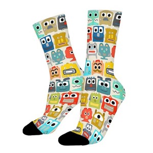 Baby Pattern Women Printed Crew Socks Funny Funky Socks Soft Polyester Novelty Gifts for Artists Men - 1 of 1
