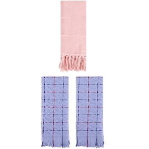 REGALWOVEN Cotton Absorbent Soft Decorative Turkish Bath Towel for Bathroom 3 Packs - 1 of 4