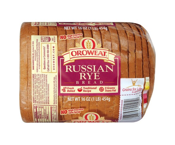 Oroweat Russian Rye Bread - 16oz