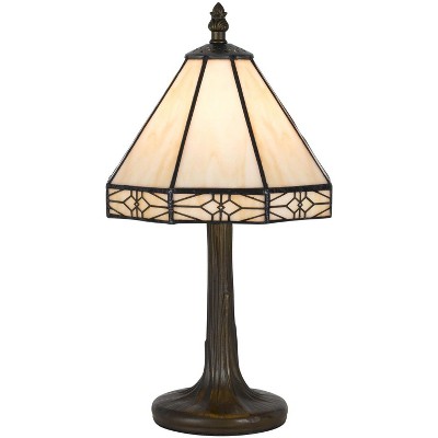 Cal Lighting 40W Tiffany Ac LP W/Zinc Cast Base