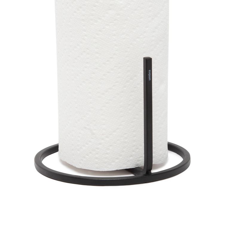 Umbra Square Steel Paper Towel Holder Black, 5 of 14