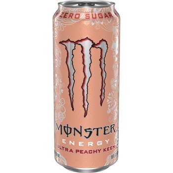 Monster Energy Ultra Peachy Keen Energy Drink - 16 fl oz Can