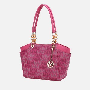 MKF Collection Cameron Tote Bag Stylish Vegan Leather Handbag with Spacious Design by Mia K - 1 of 4