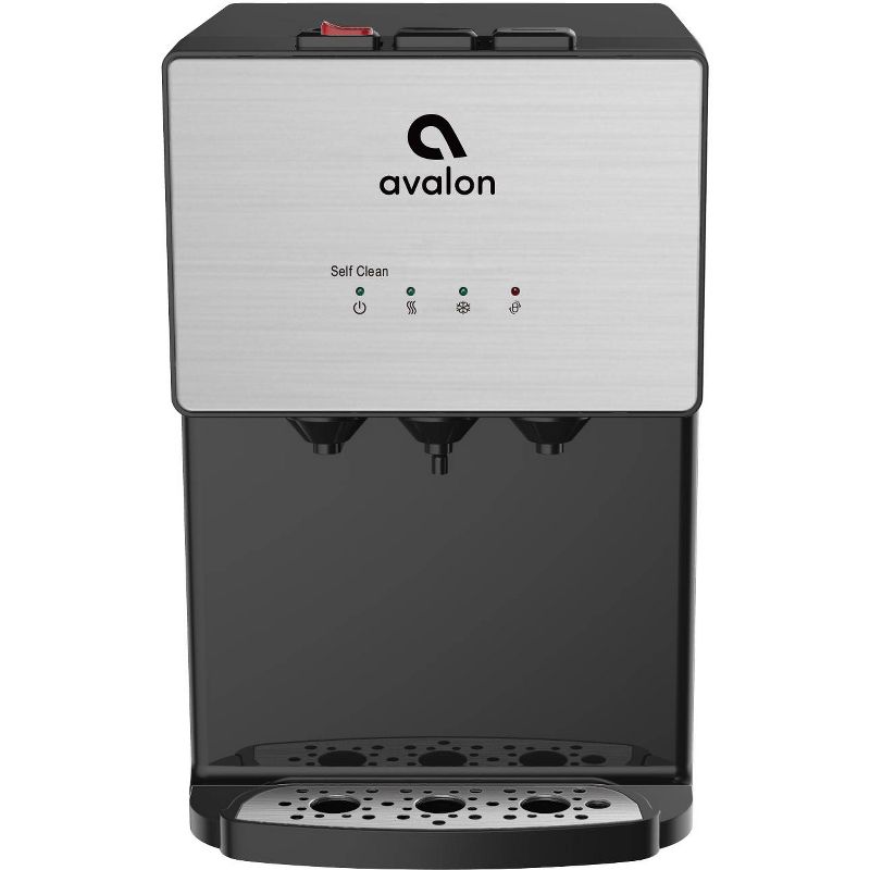 Avalon Premium 3 Temperature Self Cleaning Countertop Water Cooler - Stainless Steel, 1 of 4