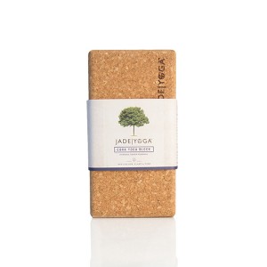 JadeYoga Cork Yoga Block - 1 of 4