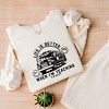 Simply Sage Market S.W.Smiley Life Is Better When I'm Teaching  Lightweight Garment Dyed Sweatshirt - 3 of 4