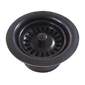 ALFI 3 1/2 Waste Disposer Trim with Matching Basket Strainer for Deep Fireclay Sinks - 1 of 1