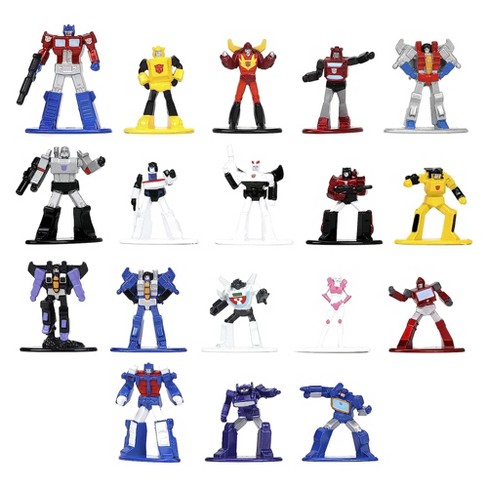 Jada Toys Transformers 1.65 Inch Die-cast Figure 18-pack : Target