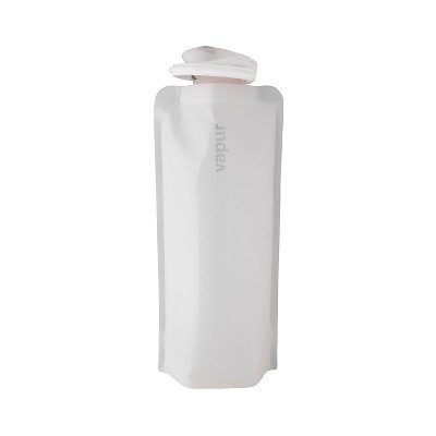 Vapur Anti-Bottle Collapsible Wide Mouth Water Bottle 23 oz. Whiteout (30042)
