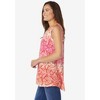 Woman Within Women's Plus Size High-Low Tank - 4 of 4