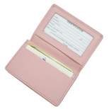 Royce Leather Deluxe Card Holder Carnation Pink 405-CP-5