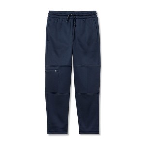 Lands' End Kids Basic Iron Knee Fleece Jogger - 1 of 3