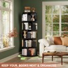 Aheaplus 360° Rotating Bookshelf Tower Revolving Corner Bookcase - 4 of 4