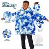The Bare Homey - Kids Wearable Blanket Hoodie - Fleece Side Pockets - 3 of 4