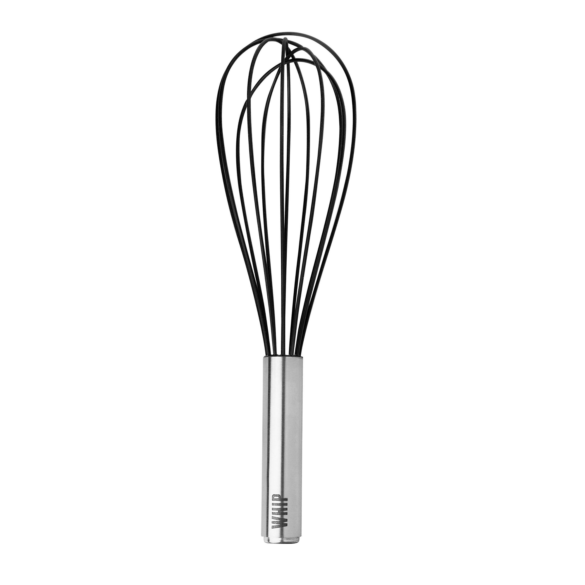 Tovolo 11" Stainless Steel Silicone Whip Whisk Black