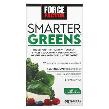 Force Factor Smarter Greens, 90 Tablets