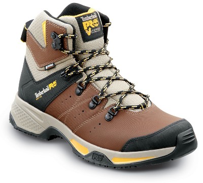 Timberland PRO Men's Soft Toe Switchback MaxTRAX Hiker Work Boots