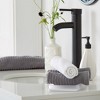 Cotton Absorbent Textured Towel Set - Great Bay Home - 4 of 4