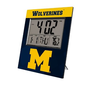 NCAA Big Ten Universities Color Block Wall Clock - 1 of 3