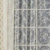Saturday Knight Ltd Petite Fleur Collection High Quality And Lace Fresh Flowers Window Panel - Ivory - 3 of 3