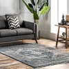 Nuloom Vintage Melani Medallion Fringe Indoor Area Rug - 2 of 4