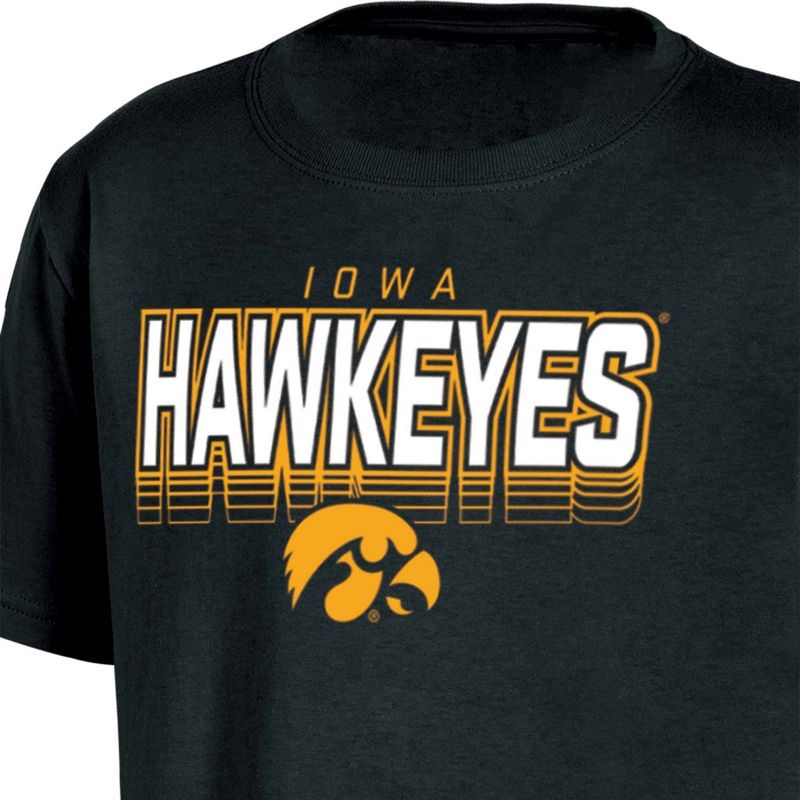 NCAA Iowa Hawkeyes Boys&#39; Core T-Shirt, 3 of 4