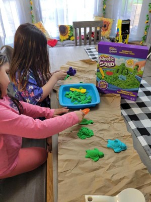 Kinetic Sand Sandbox Set Green : Target