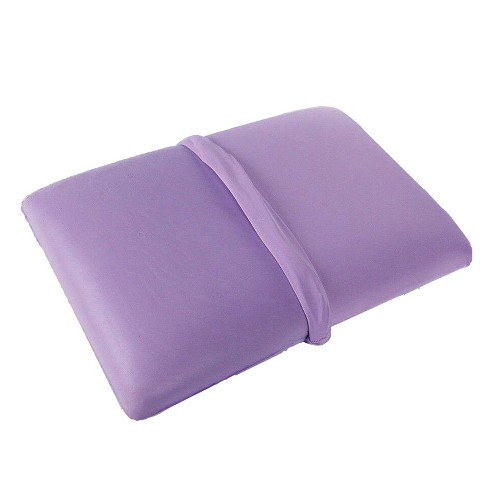 Cheer Collection Back Support Wedge Pillow With Adjustable Neck Pillow,  Purple : Target