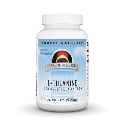 L-Theanine 200mg by Source Naturals, Inc.  -  120 Capsule
