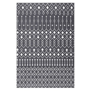 Washable Vintage Rug Non Slip Low Pile Rug Soft Throw Floor Cover Foldable Indoor Carpet for Living Room Bedroom Office - 1 of 4