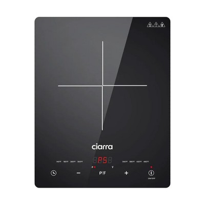 CIARRA Portable Induction Cooktop 1800W With Touch Control