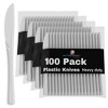 Exquisite Heavy Duty Solid Color Disposable Plastic Knives - 100 Ct. - image 2 of 4