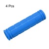 Unique Bargains Rubber Non-Slip Mushroom Bike Fit 7/8" Handlebar Grips 4.53" 4 Pairs - 3 of 4