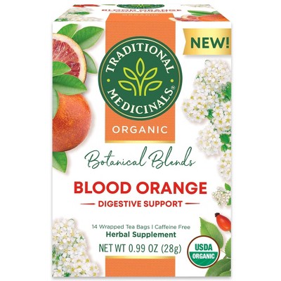 Blood Orange Citrus Traditional Medicinals Tea Bags - 14ct