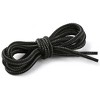 Elerevyo Round Rope Dual Colored Striped 0.2" Thick Boot Sneakers Shoelace 3 Pairs - 2 of 4