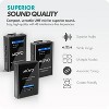 Movo Lingo-Duo Wireless Lavalier Mic System for DSLR Cameras and Smartphones - 3 of 4