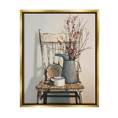 Stupell Industries Vintage Rustic Things Neutral Painting